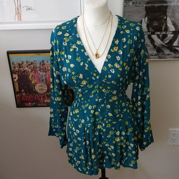 Free People L'amour Romper